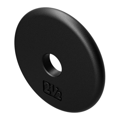 Troy Barbell USA Sports BR-02.5 black weight plate.