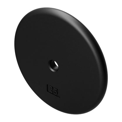 Troy Barbell USA Sports BR-025 black weight plate.