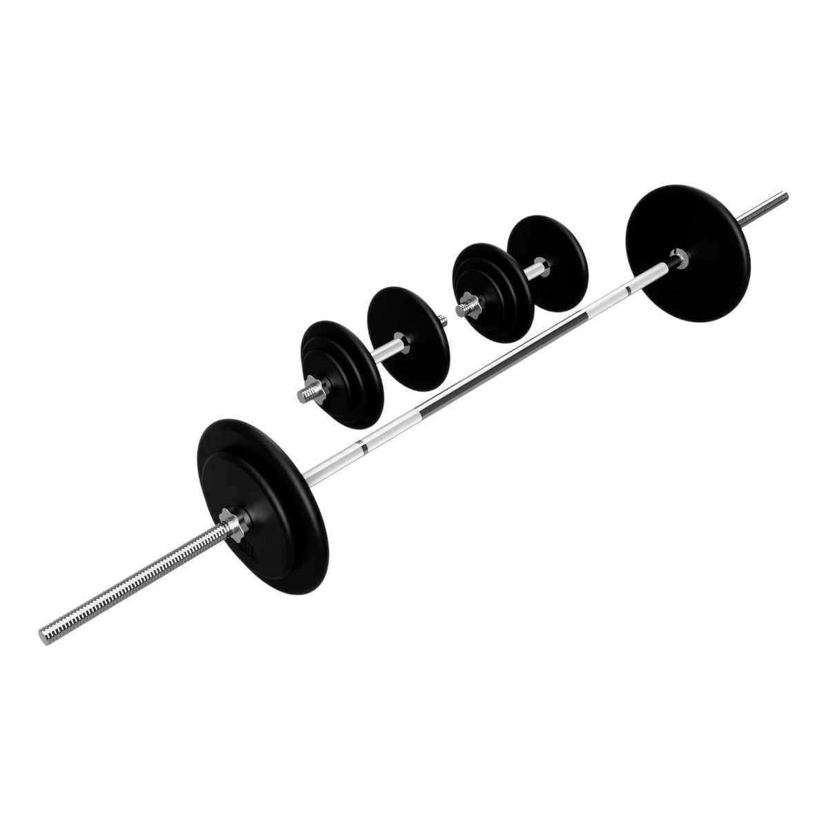 Troy Barbell USA Sports Black RSS-160T Regular 160 LB Set.