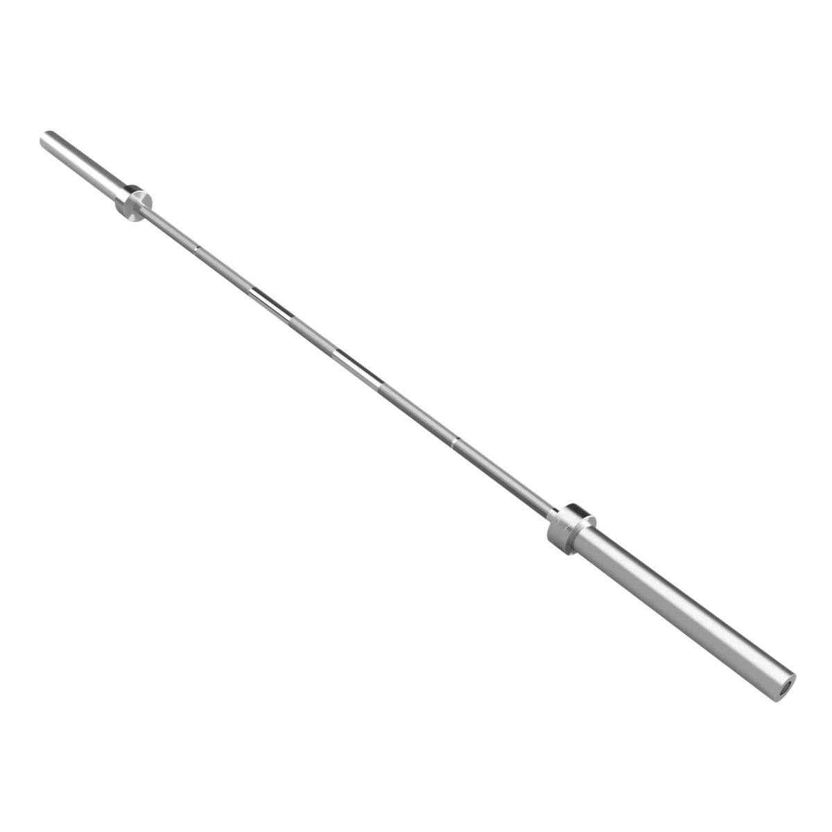Troy Barbell USA Sports EOB-86 Olympic Bar side view.