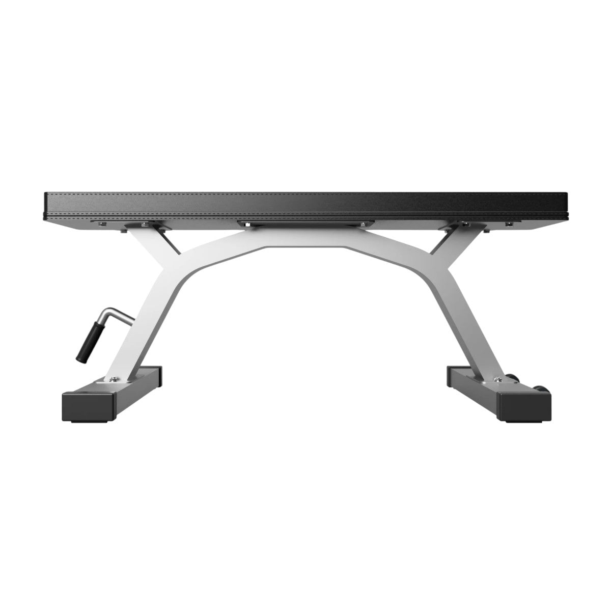 Troy Barbell G-FB Flat Bench side view.