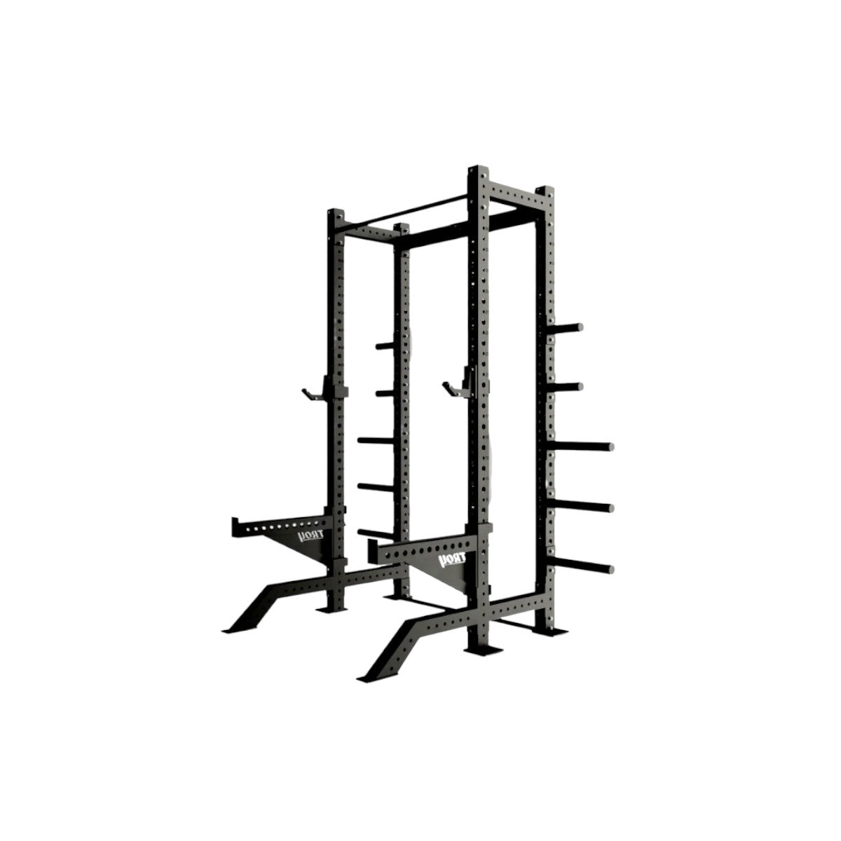 Troy Barbell G-HR-3010 Apollo Half Rack right side view.
