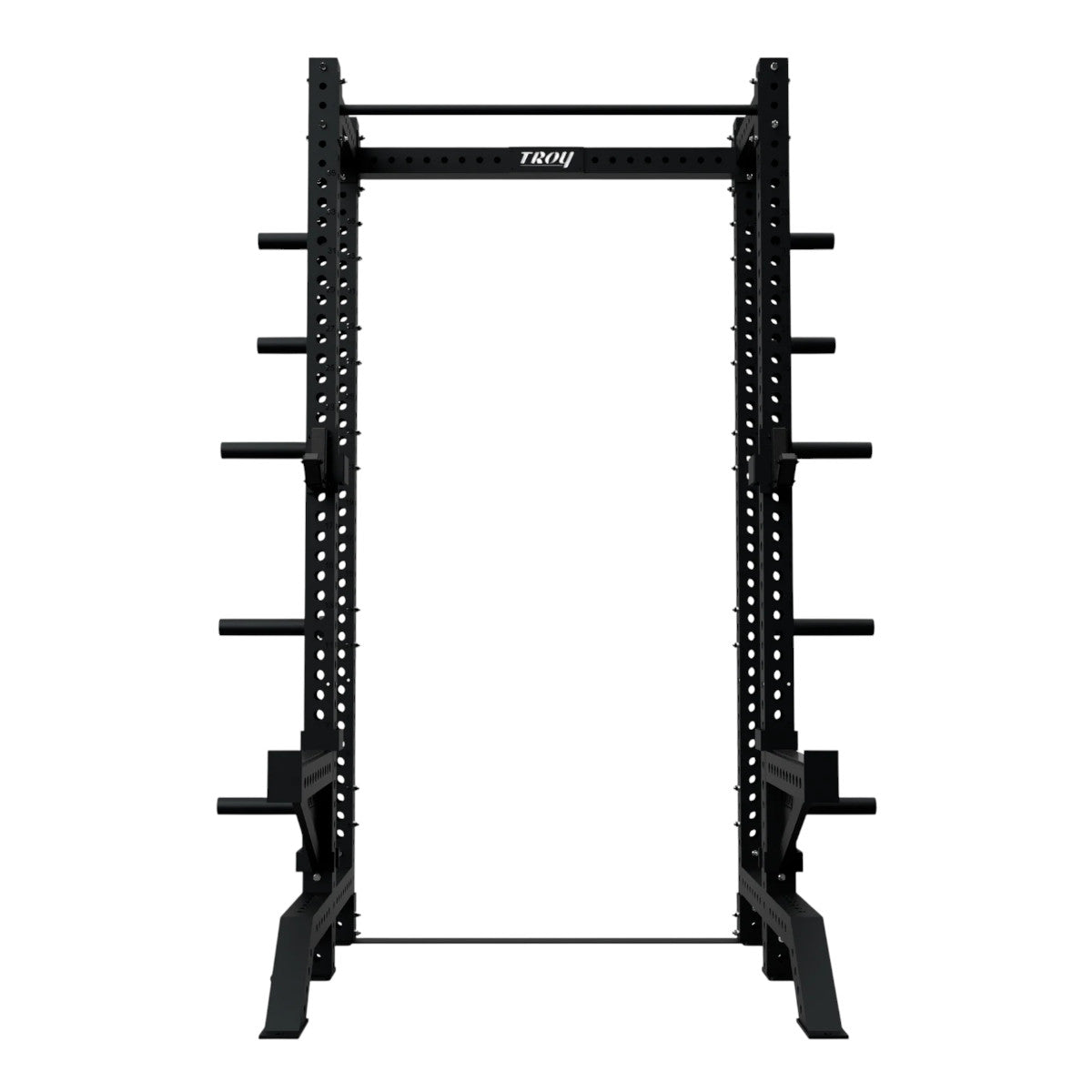 Troy Barbell G-HR-3010 Apollo Half Rack front view.