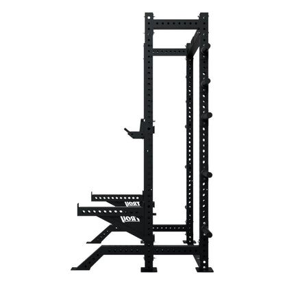 Troy Barbell G-HR-3010 Apollo Half Rack right side view close up.