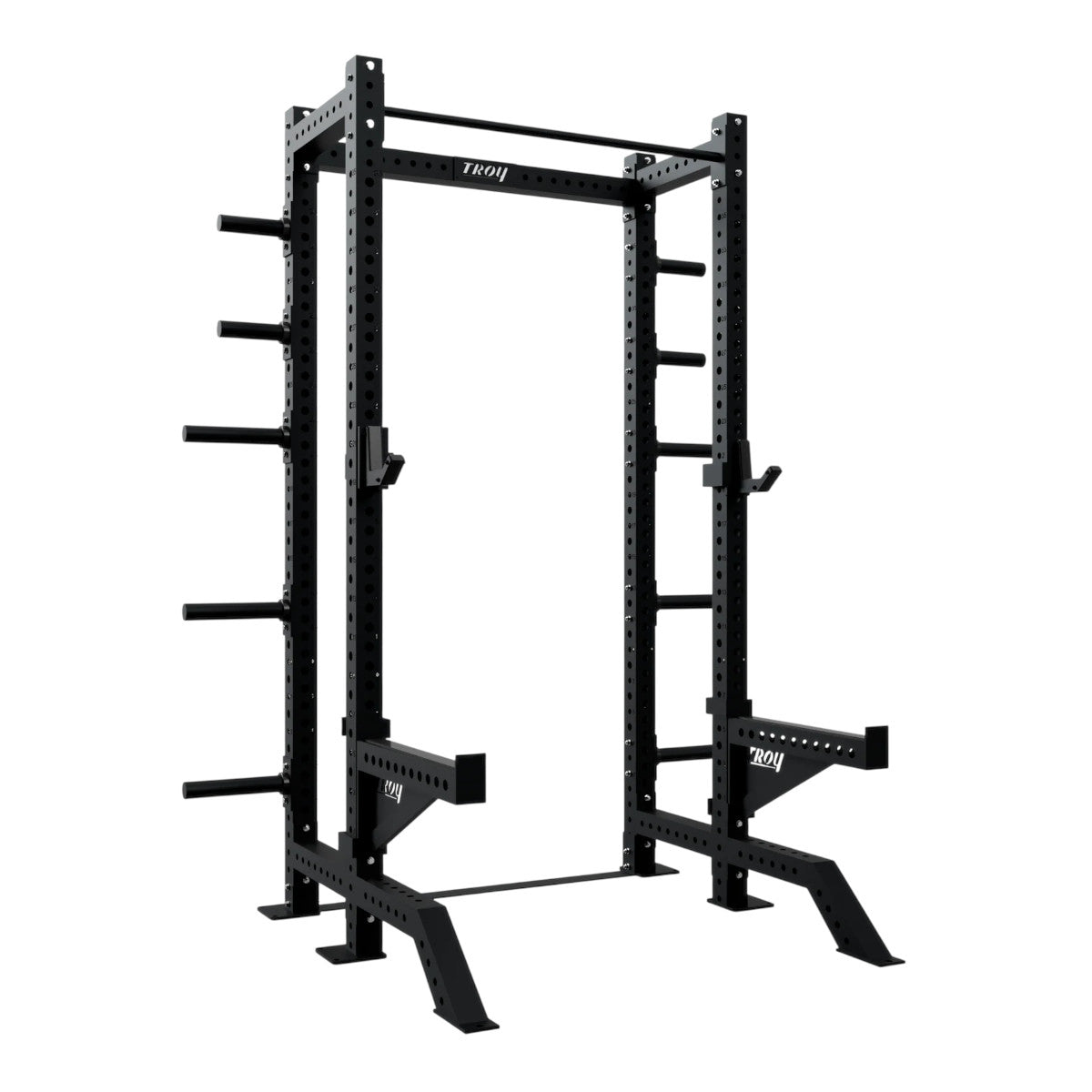 Troy Barbell G-HR-3010 Apollo Half Rack front view.