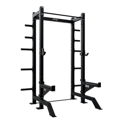Troy Barbell G-HR-3010 Apollo Half Rack front view.