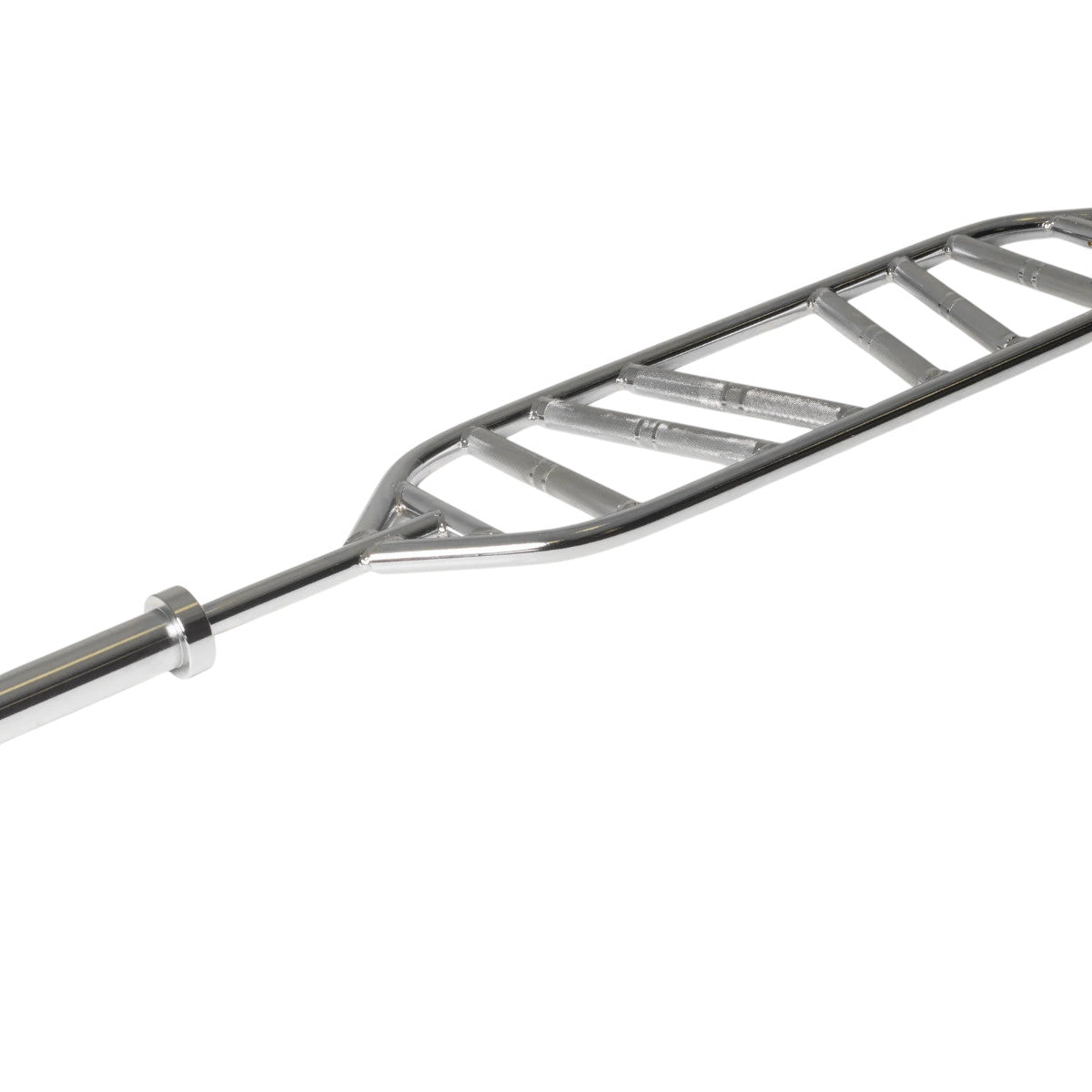 Troy Barbell VTX G-MGB Olympic Multi Grip Swiss Bar close-up.