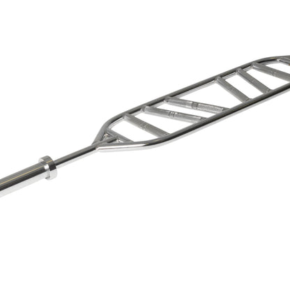 Troy Barbell VTX G-MGB Olympic Multi Grip Swiss Bar close-up.