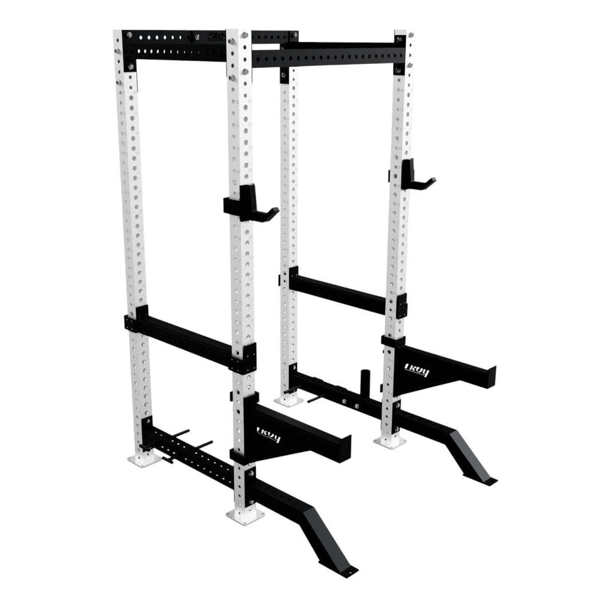 Troy Barbell G-PR-3020 White Apollo Power Rack.