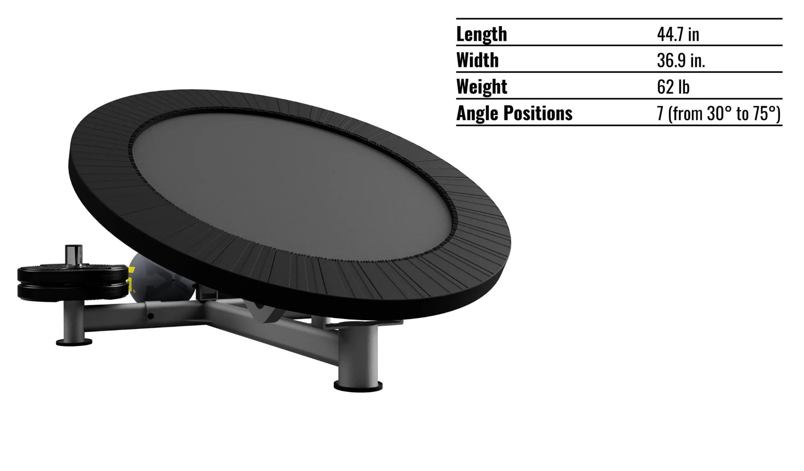 Troy Barbell VTX G-REB Medicine Ball Rebounder Specifications.