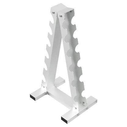 Troy Barbell USA Sports GADR-6 A Frame Dumbbell Rack side view.