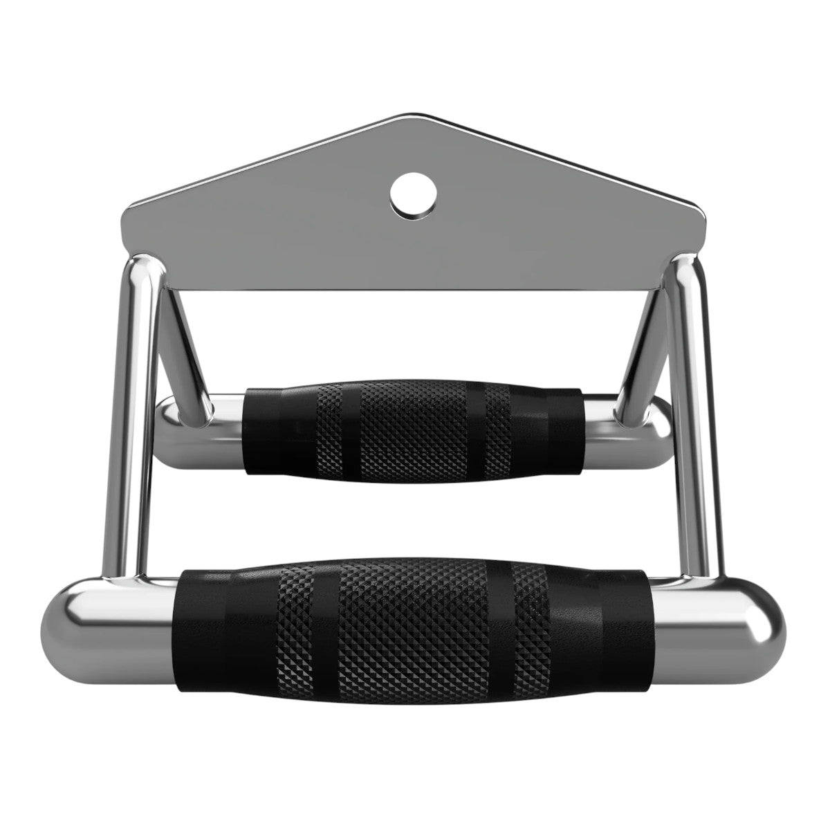 Troy Barbell VTX GCT-R Chinning Triangle with Rubber Grip front view.