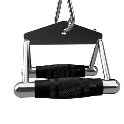 Troy Barbell VTX GCT-R Chinning Triangle with Rubber Grip side view.