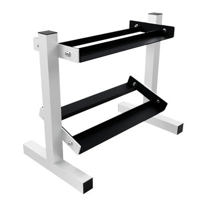 Troy Barbell USA Sports GHDR-5 Mini Dumbbell Rack side view.