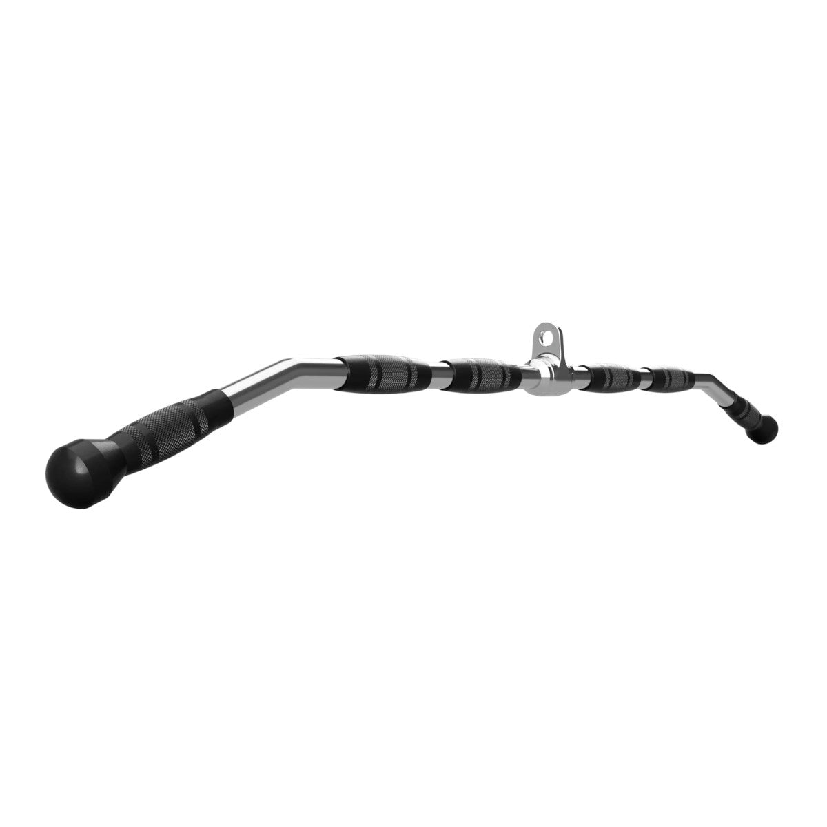Troy Barbell VTX GLB-48SR High Quality Lat Bar w/Rubber Grip side view.