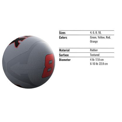 GMB-G2 Med ball specs.