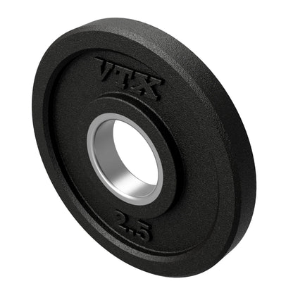 Troy VTX GO-VR Rubber Encased Olympic Grip Plate Set - 255LB