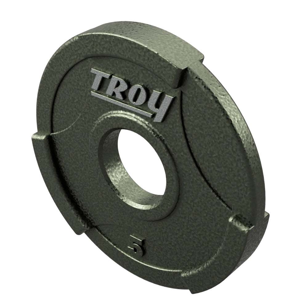 Troy GO High-Grade Machined Interlocking Grip Olympic Plates