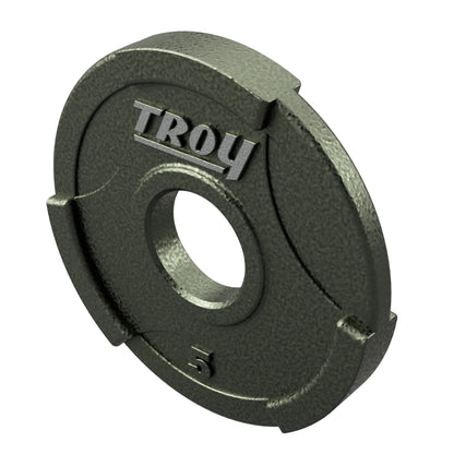 Troy GO High-Grade Machined Interlocking Grip Olympic Plates