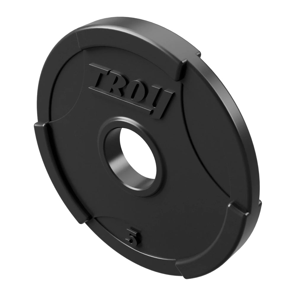 Troy GO-R Rubber Encased Interlocking Olympic Grip Weight Sets