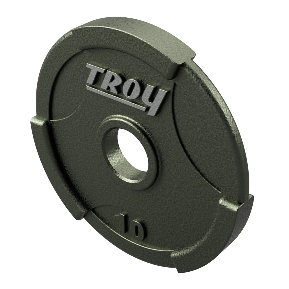 Troy GO High-Grade Machined Interlocking Grip Olympic Plates