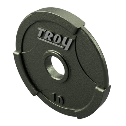 Troy GO High-Grade Machined Interlocking Grip Olympic Plates