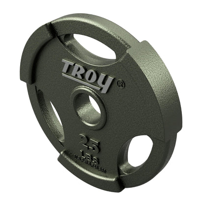 Troy GO High-Grade Machined Interlocking Grip Olympic Plates