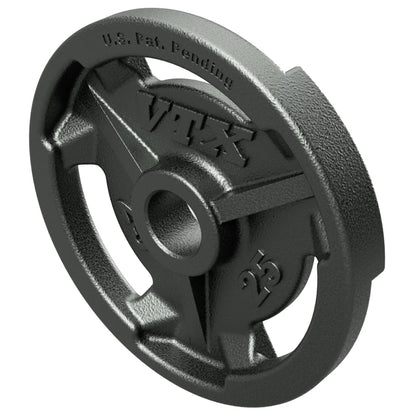 Troy VTX GO-V Olympic Grip Plate Set - 255LB