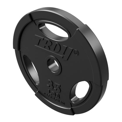 Troy GO-R Rubber Encased Interlocking Olympic Grip Weight Sets