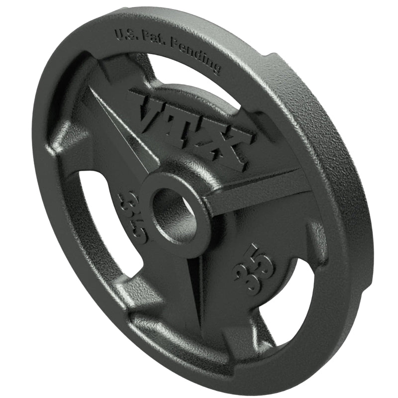 Troy VTX GO-V Olympic Grip Plate Set - 255LB