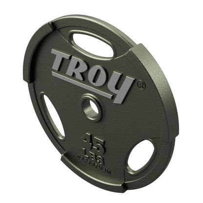 Troy GO High-Grade Machined Interlocking Grip Olympic Plates