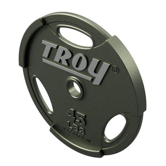 Troy GO High-Grade Machined Interlocking Grip Olympic Plates