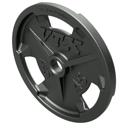 Troy VTX GO-V Olympic Grip Plate Set - 255LB