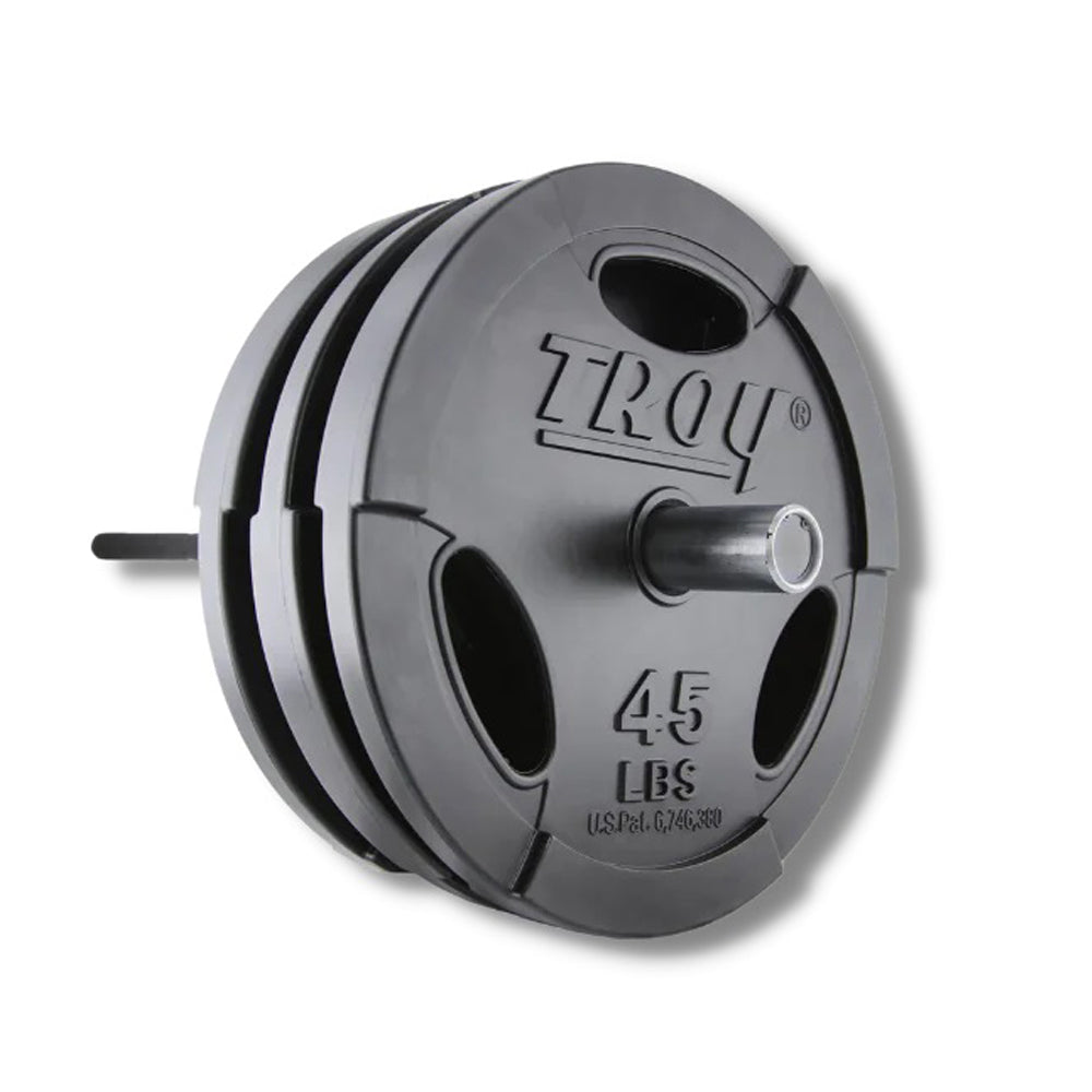 Troy GO-U Urethane Encased Interlocking Olympic Grip Weight Sets