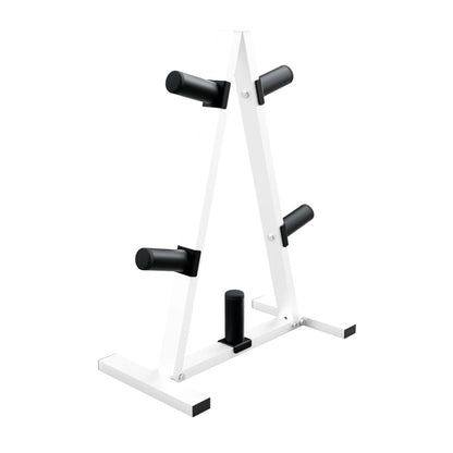 Troy Barbell USA Sports GOSR Economy Olympic Plate Rack angle view.