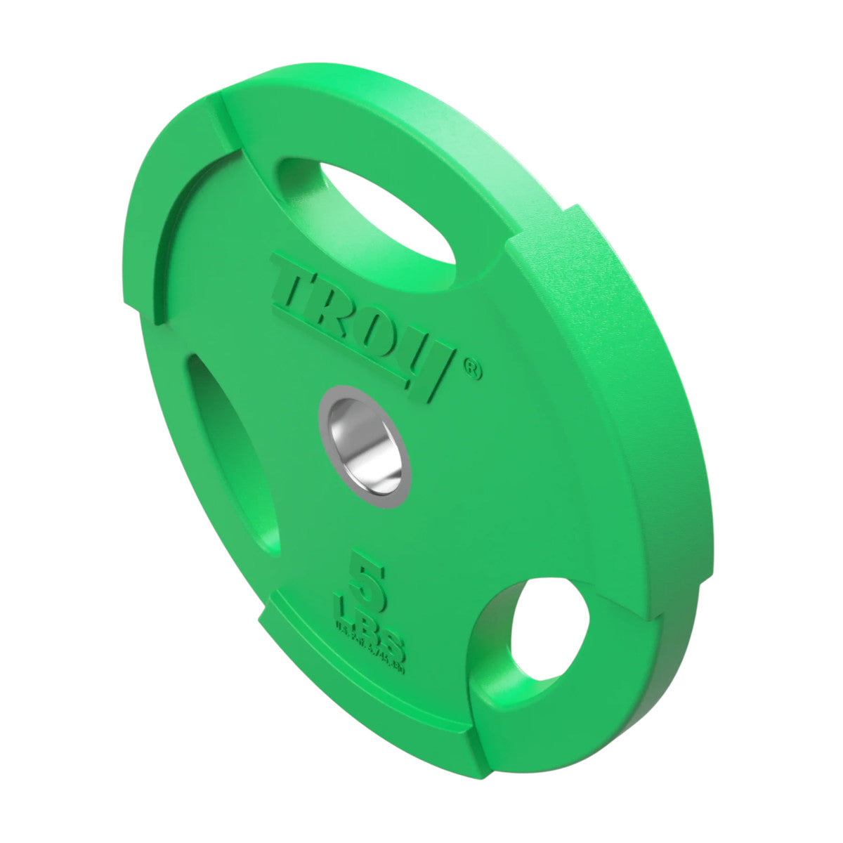 Troy Barbell GR-005RC color weight plate.