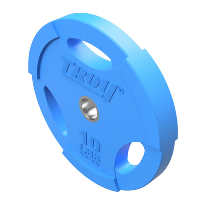 Troy Barbell GR-0010RC color weight plate.