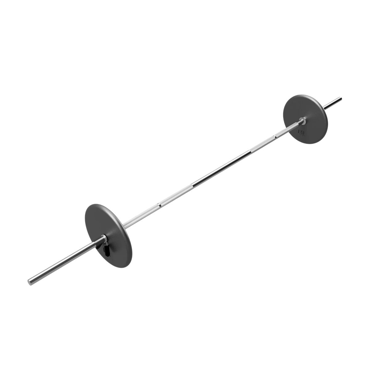 Troy Barbell USA Sports GRB-84 Regular Bar with gray plates.