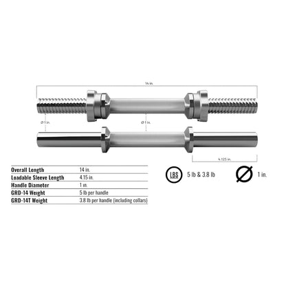Troy Barbell USA Sports GRD-14 and GRD-14T Specs.