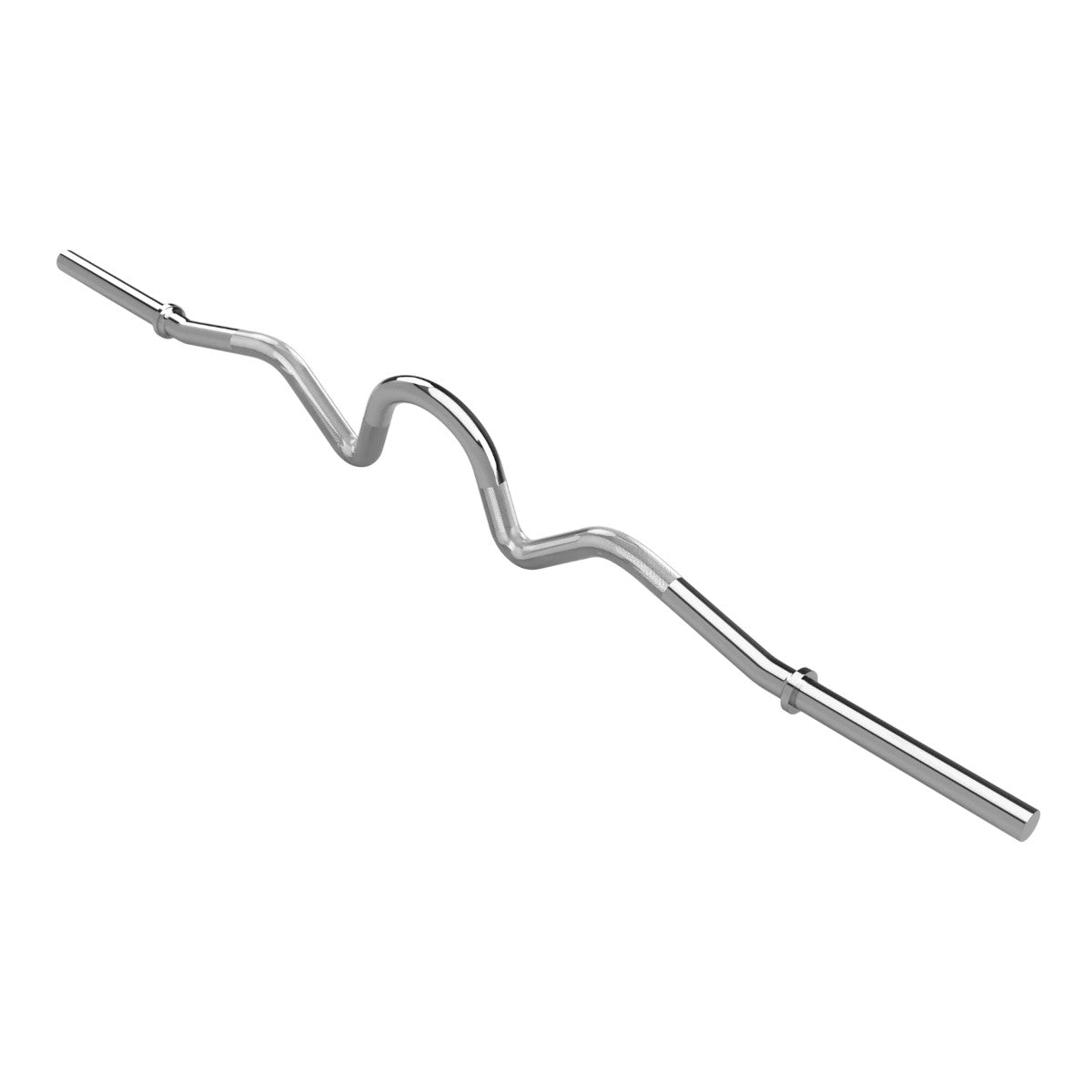 Troy Barbell USA Sports GSRZ-47 Regular EZ Super Curl Bar angle view.