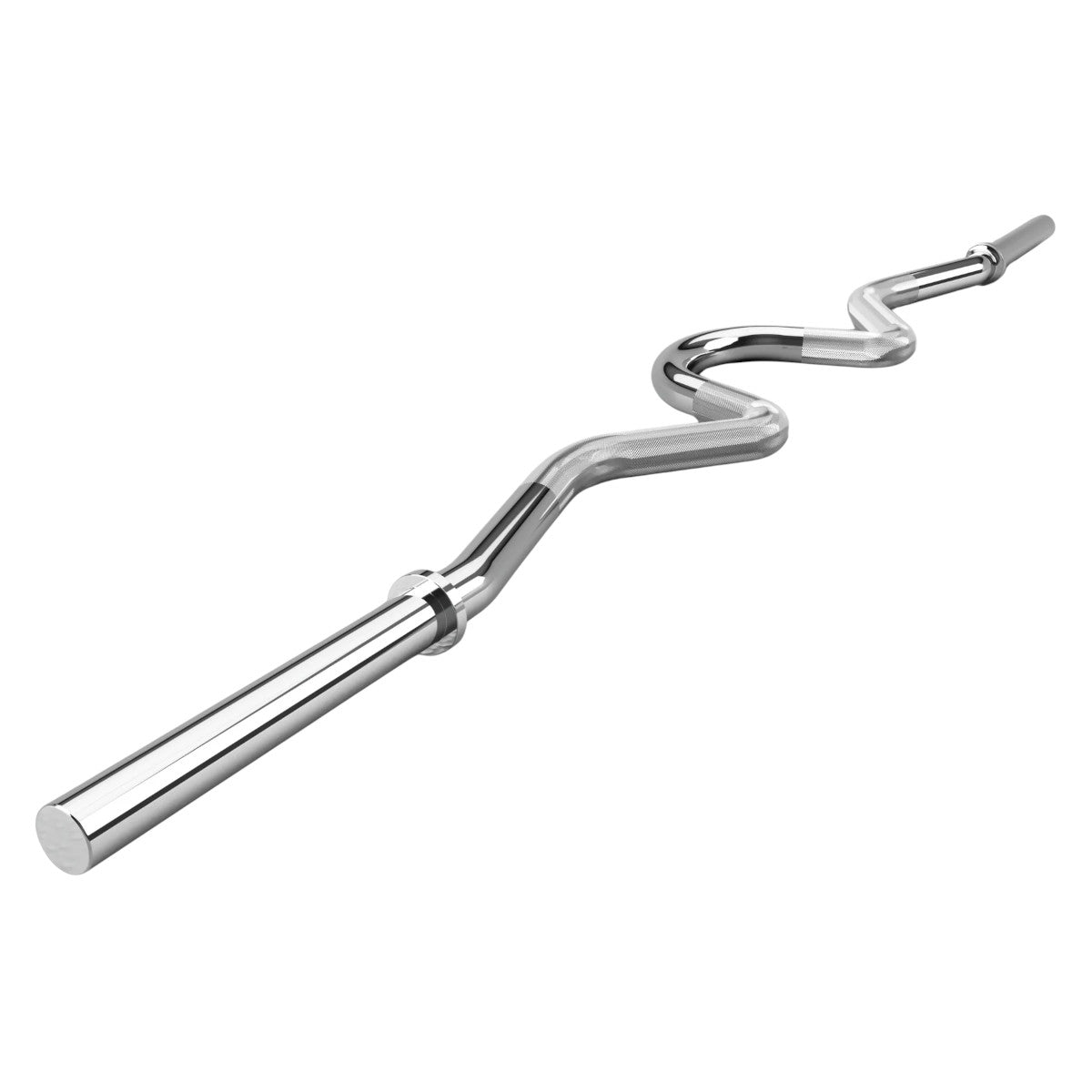 Troy Barbell USA Sports GSRZ-47 Regular EZ Super Curl Bar side view.