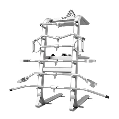 Troy Barbell GTAR-PAC Cable Attachment Accessory Package Silver.