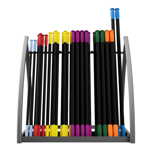 Troy Barbell GTBR-PACG2 Body Bar Set with Rack.