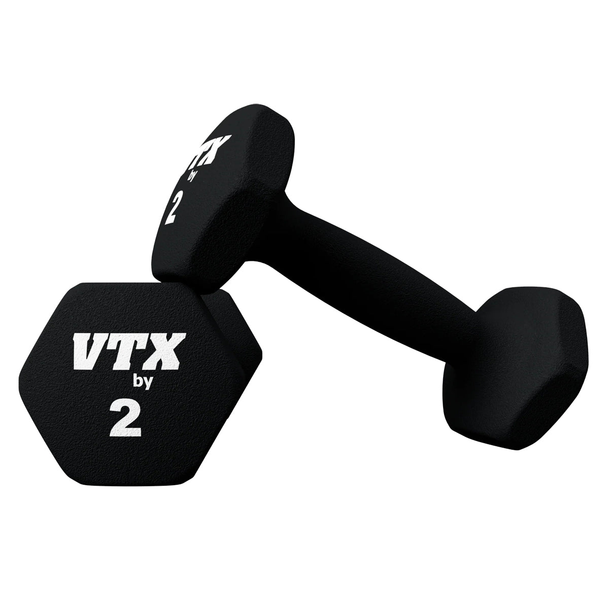 Troy Barbell VTX GTD-002 Neoprene Aerobic 2 lb Dumbbells.