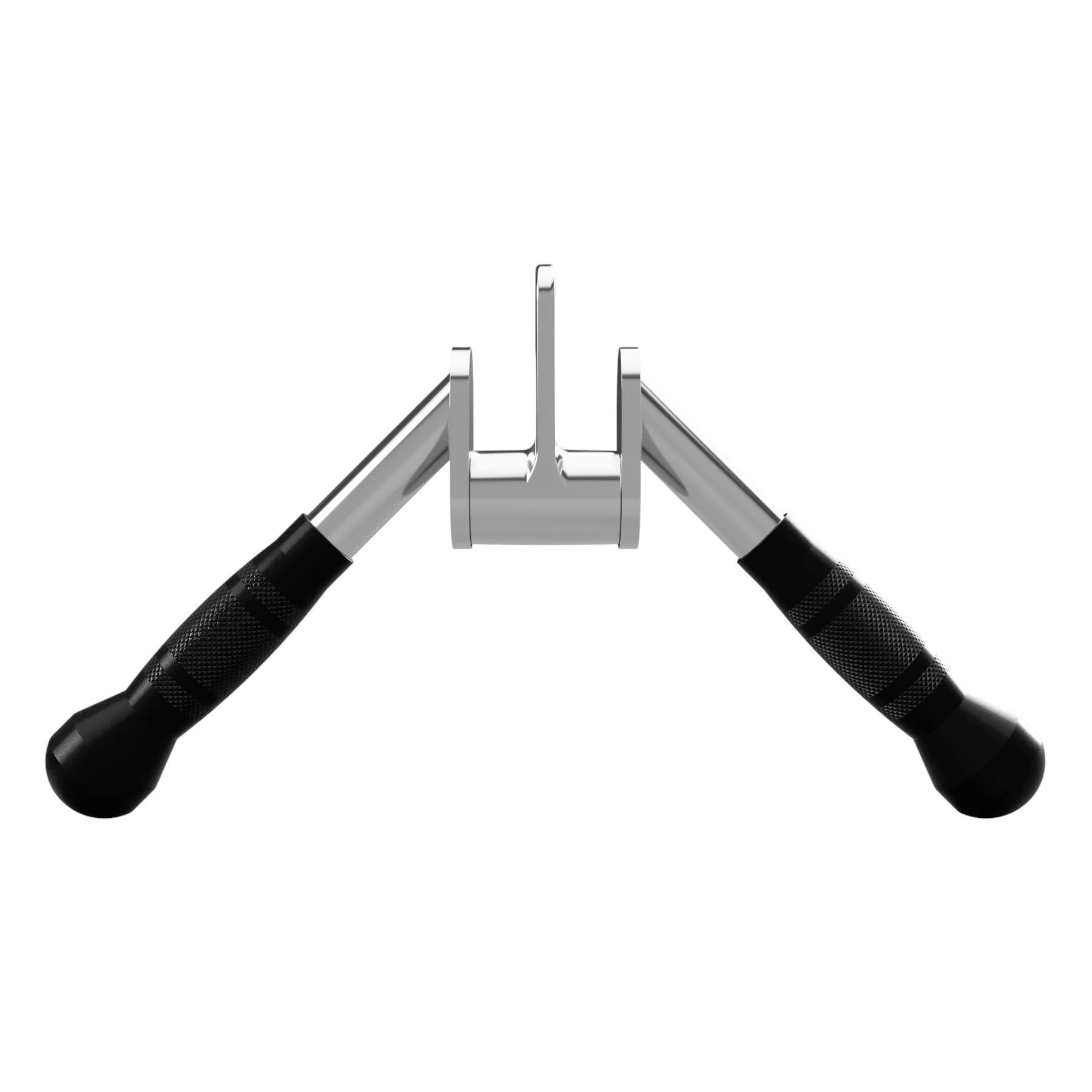 Troy Barbell VTX GTVB-SR Triceps Press Down V Bar with Swivel and Rubber Grips.