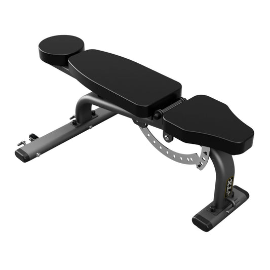 Troy Barbell VTX GVBH-FID Flat / Incline / Decline Bench. Flat position.