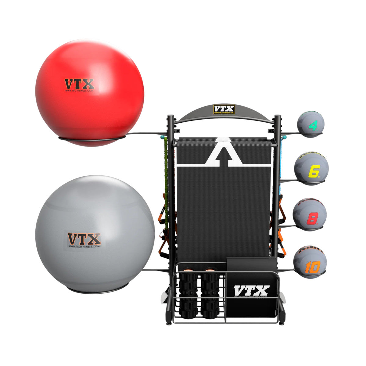 Troy Barbell VTX GVLAR-52PAC Medium Accessories Pac front view.