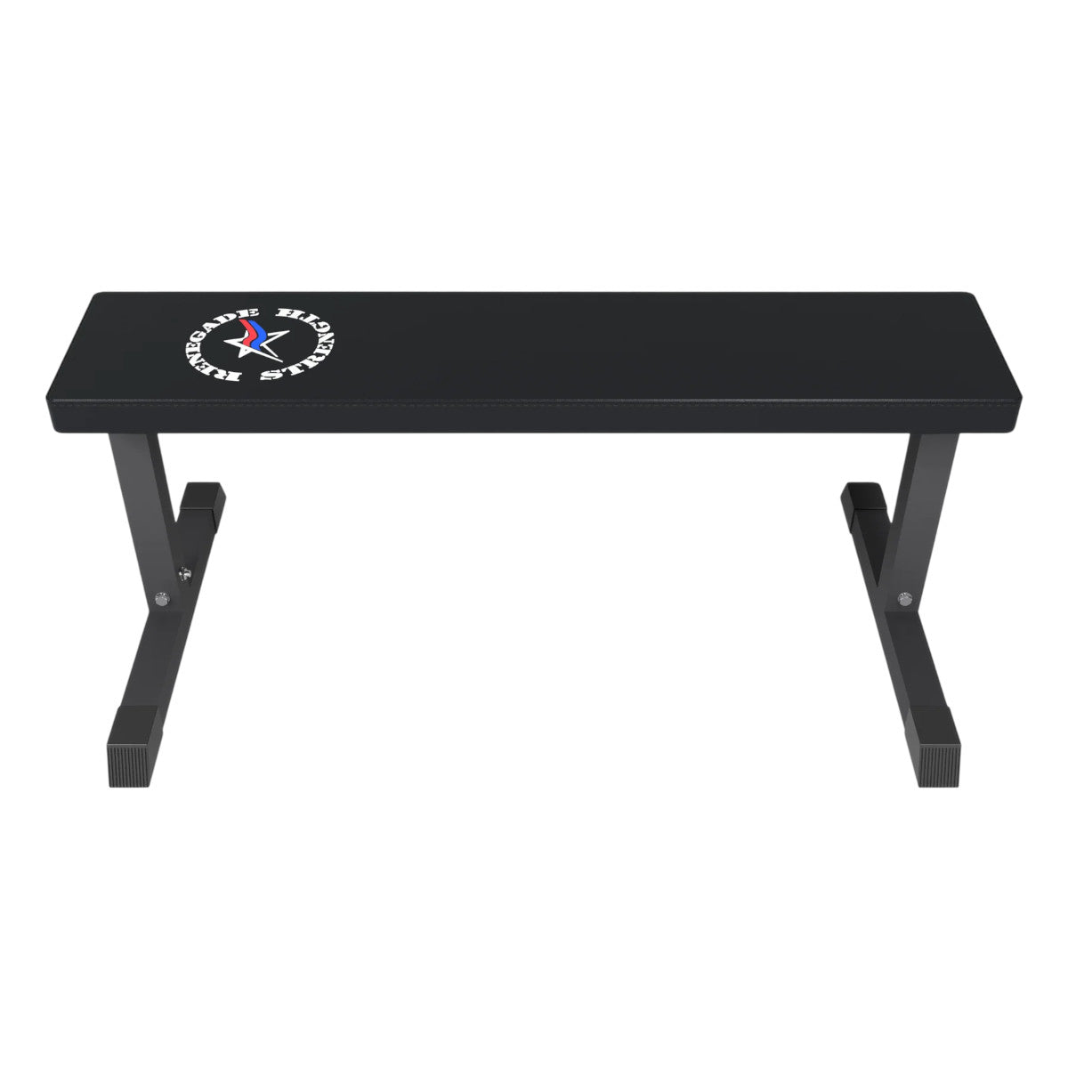 Troy Barbell USA Sports GWS-FB Flat Workout Bench side view.
