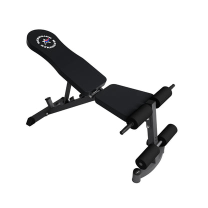 Troy Barbell USA Sports GWS-FID Flat / Incline / Decline Bench opposite view.