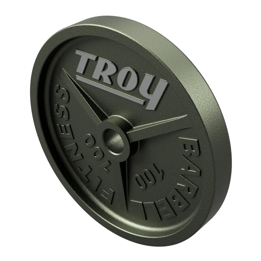Troy HO High Grade Wide Flanged Olympic Plates